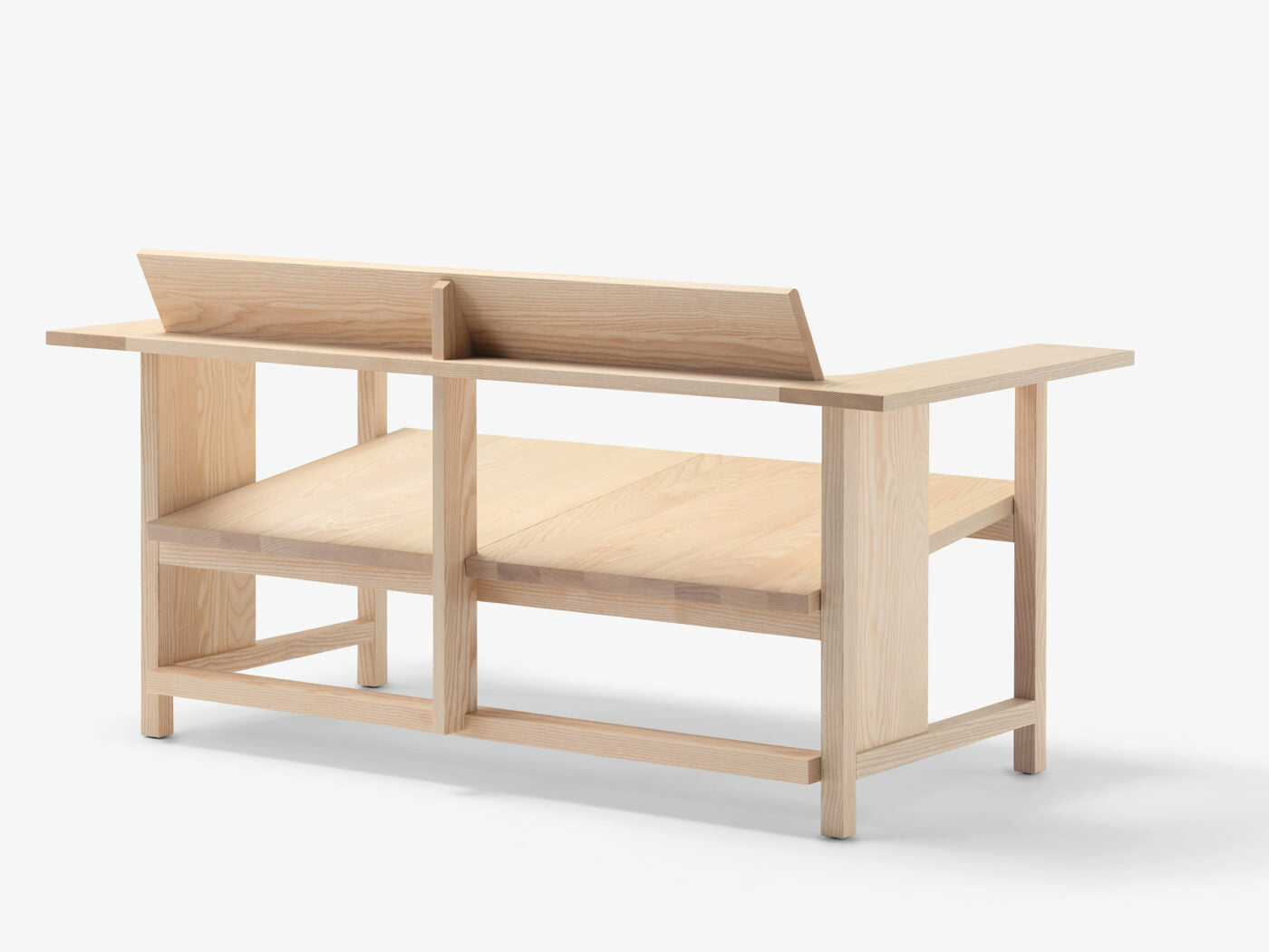 Mattiazzi MC10 CLERICI Bench ม้านั่งไม้ solid ash ดีไซน์เรียบสงบ ออกแบบโดย Konstantin Grcic
