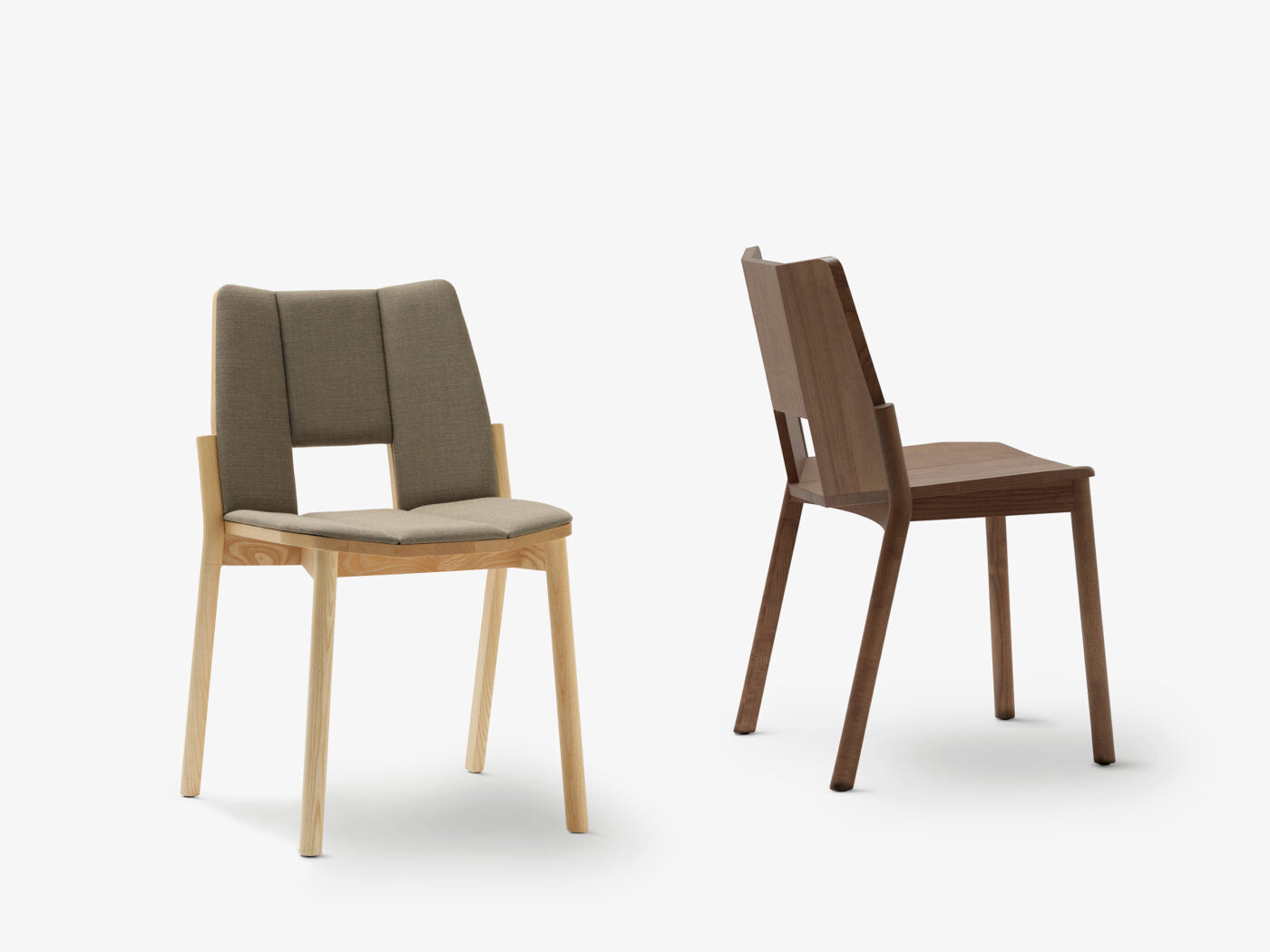 Mattiazzi MC12 TRONCO Chair เก้าอี้โครงไม้ ash แบบ stackable สำหรับพื้นที่ภายในร่วมสมัย