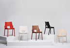 Mattiazzi MC12 TRONCO Chair เก้าอี้โครงไม้ ash แบบ stackable สำหรับพื้นที่ภายในร่วมสมัย