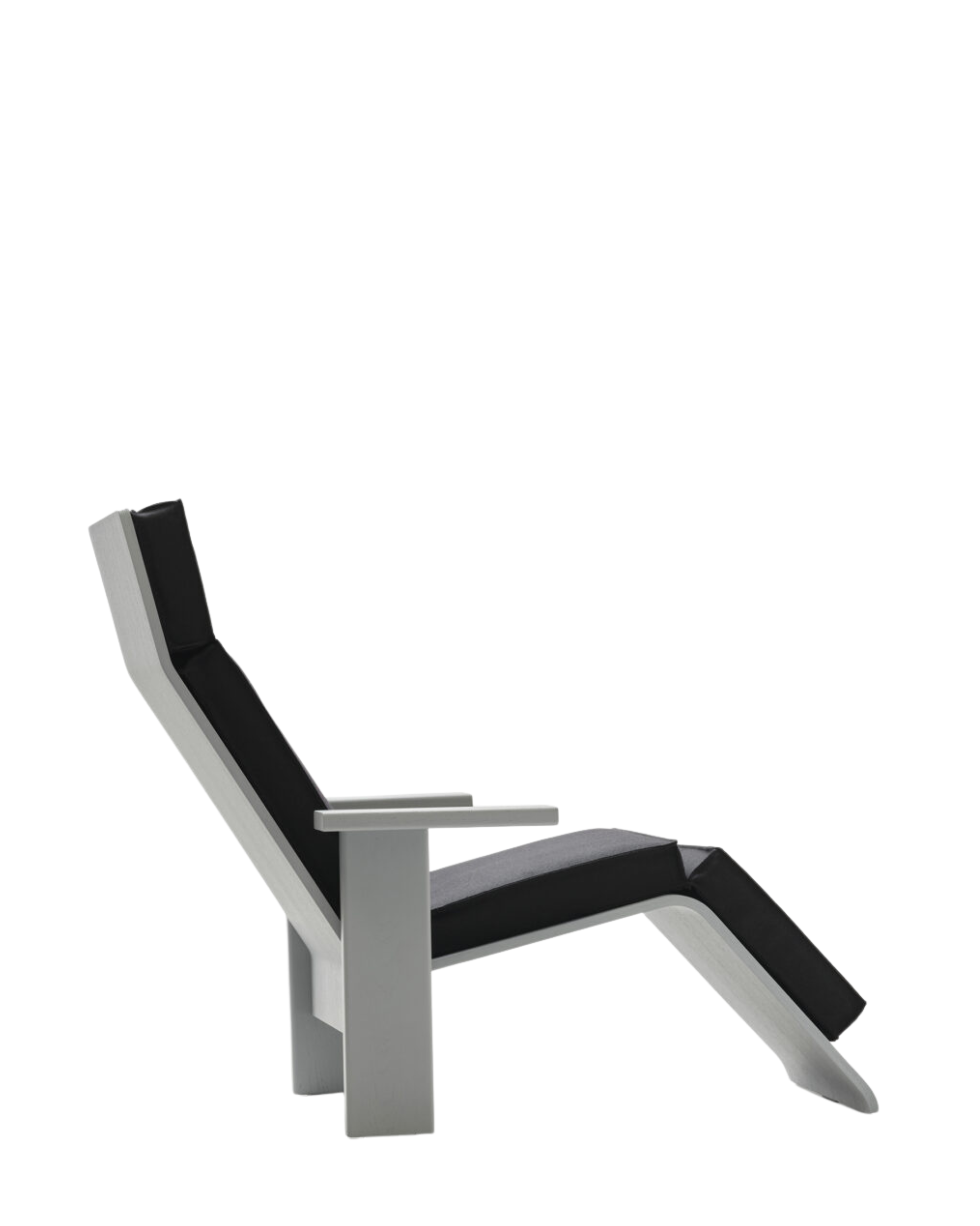 Mattiazzi MC15 QUINDICI Lounge Chair โครงไม้ ash พร้อม removable upholstery สำหรับพื้นที่ภายในร่วมสมัย