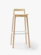 Mattiazzi MC2 BRANCA Counter / Bar Stool สตูลไม้ ash ออกแบบโดย Sam Hecht & Kim Colin