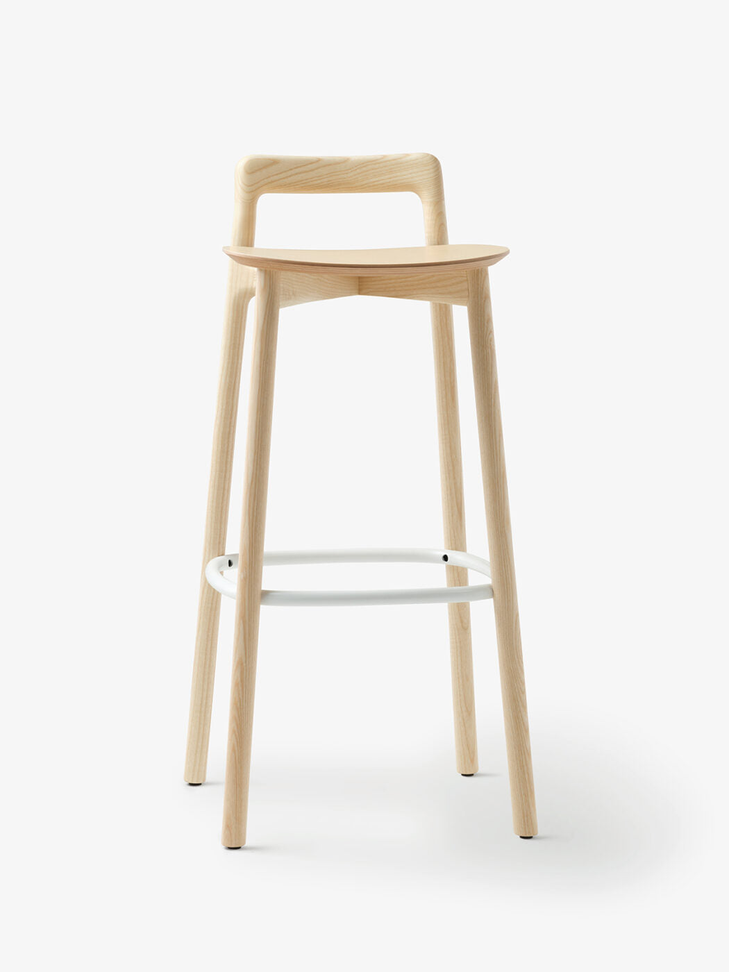Mattiazzi MC2 BRANCA Counter / Bar Stool สตูลไม้ ash ออกแบบโดย Sam Hecht & Kim Colin