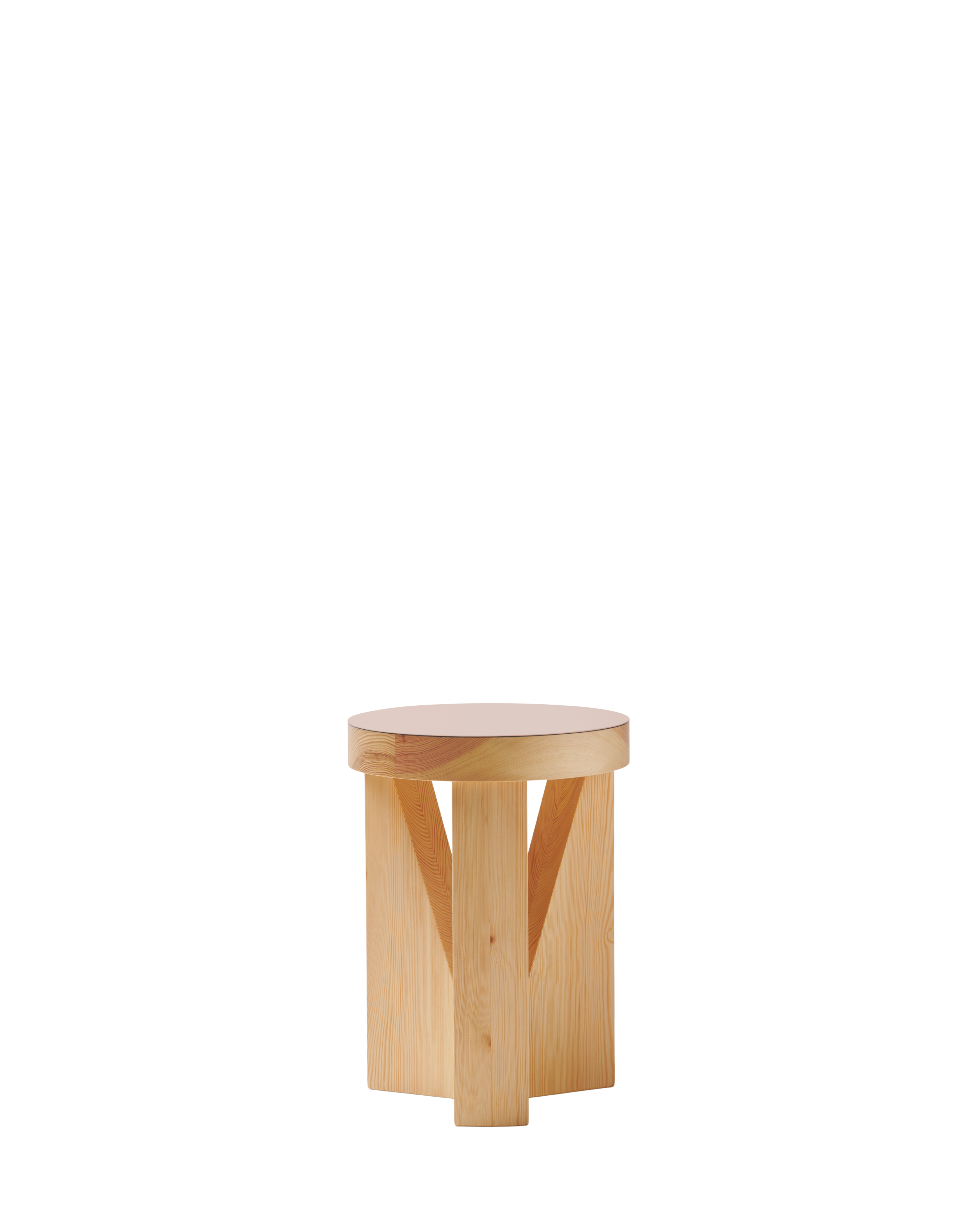 Mattiazzi MC20 CUGINO Stool/Table สตูลและโต๊ะข้างโครงไม้ oak สำหรับพื้นที่ภายในร่วมสมัย