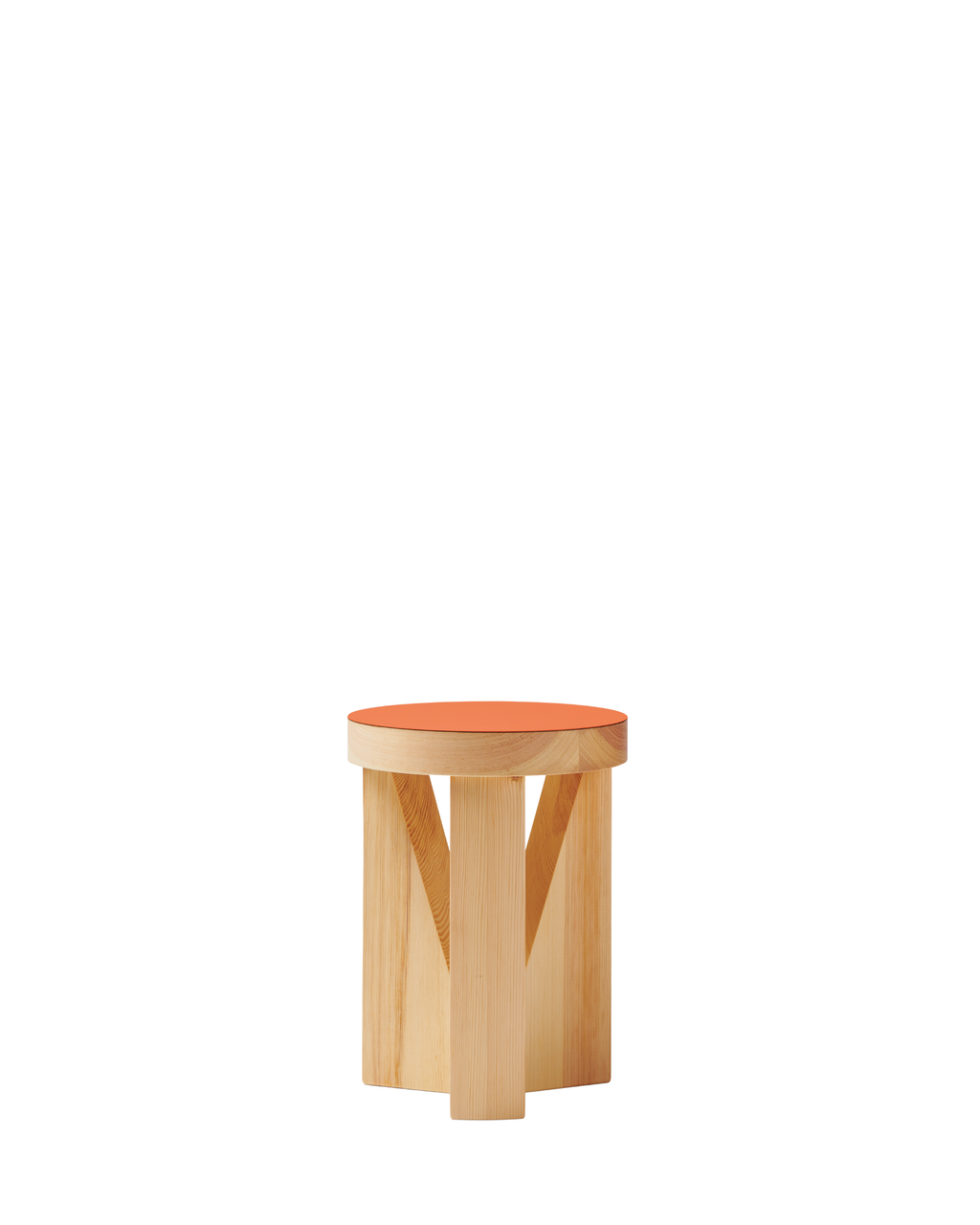 Mattiazzi MC20 CUGINO Stool/Table สตูลและโต๊ะข้างโครงไม้ oak สำหรับพื้นที่ภายในร่วมสมัย