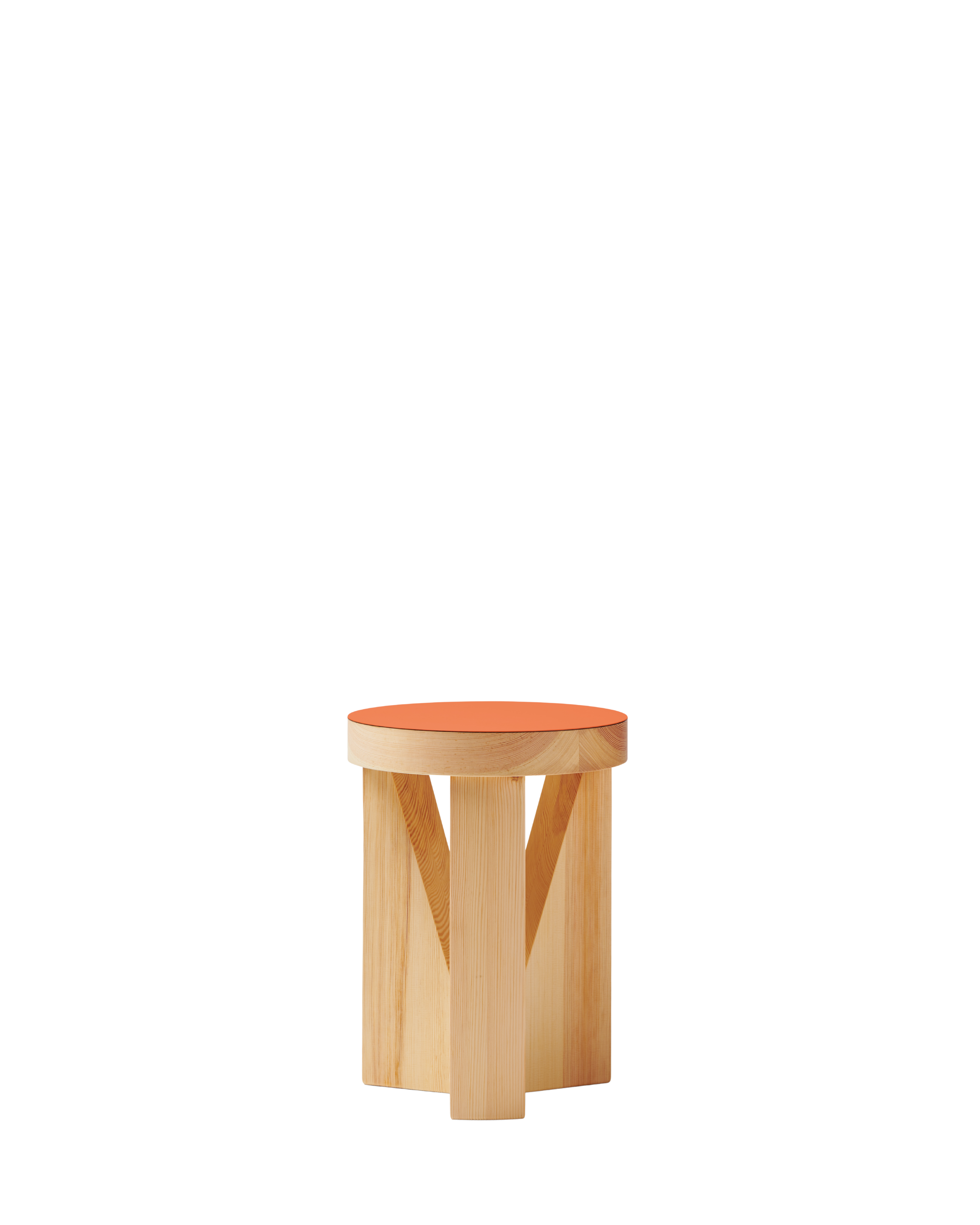 Mattiazzi MC20 CUGINO Stool/Table สตูลและโต๊ะข้างโครงไม้ oak สำหรับพื้นที่ภายในร่วมสมัย