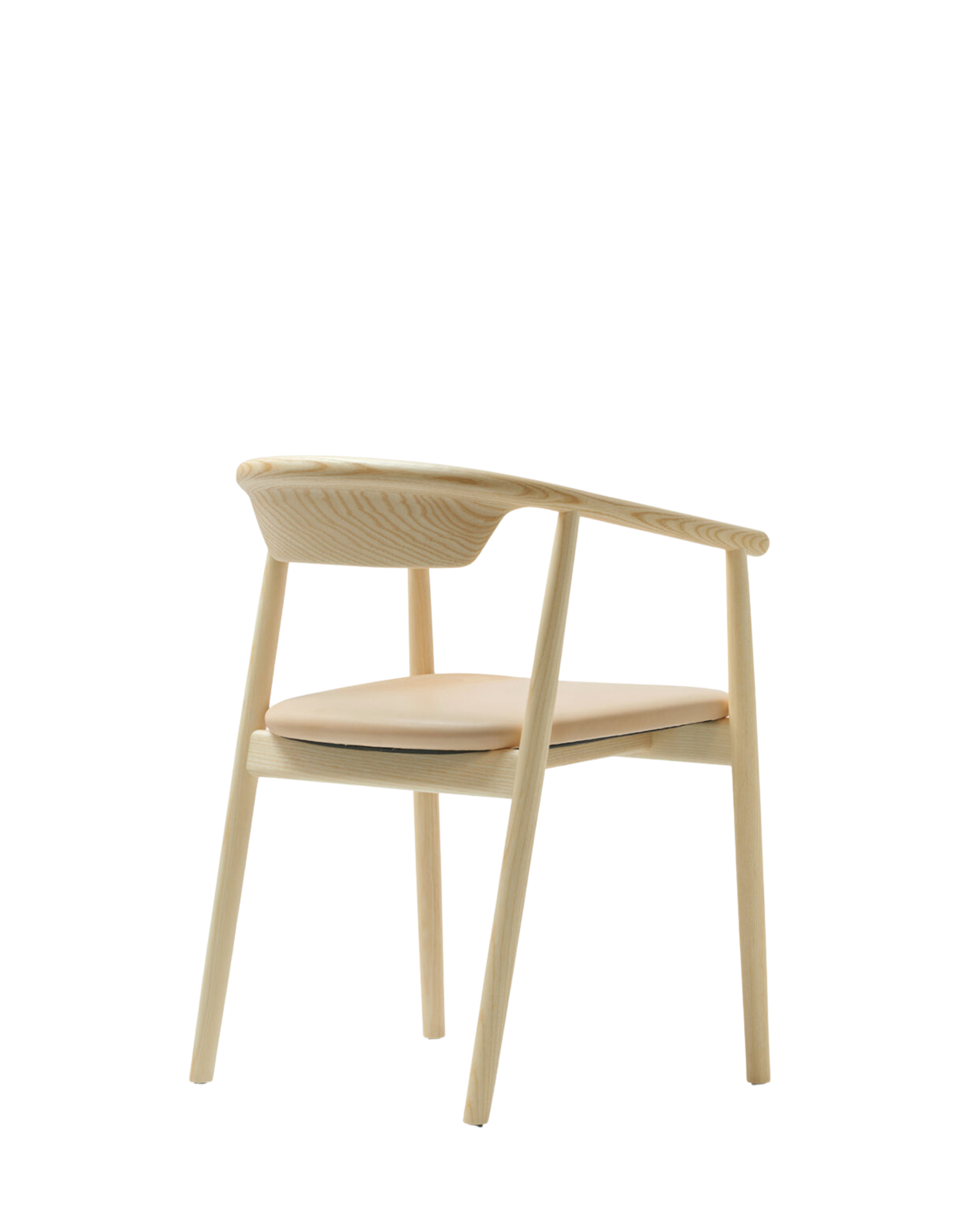 Mattiazzi MC21 LEVA Chair เก้าอี้พักแขนโครงไม้ ash สำหรับโต๊ะอาหาร ร้านอาหาร และพื้นที่ภายในร่วมสมัย