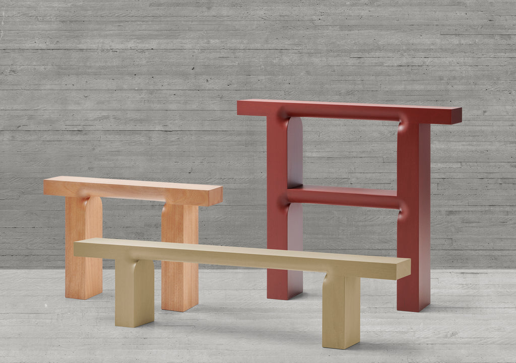 Mattiazzi OTO  โต๊ะไม้ Okoumé สำหรับพื้นที่ภายในร่วมสมัย