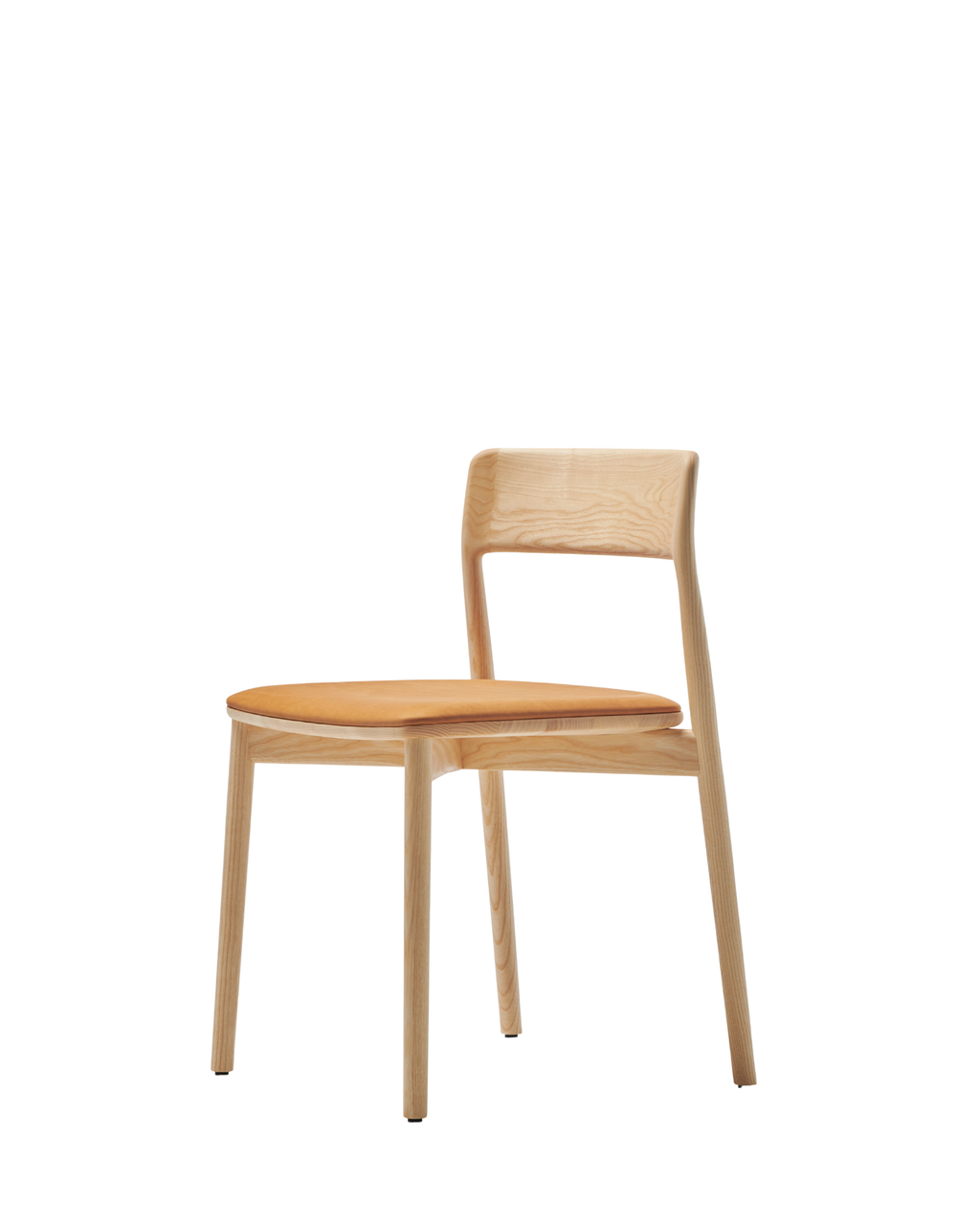 Mattiazzi SETA Chair เก้าอี้โครงไม้ ash แบบ stackable สำหรับร้านอาหาร คาเฟ่ และพื้นที่ภายในร่วมสมัย