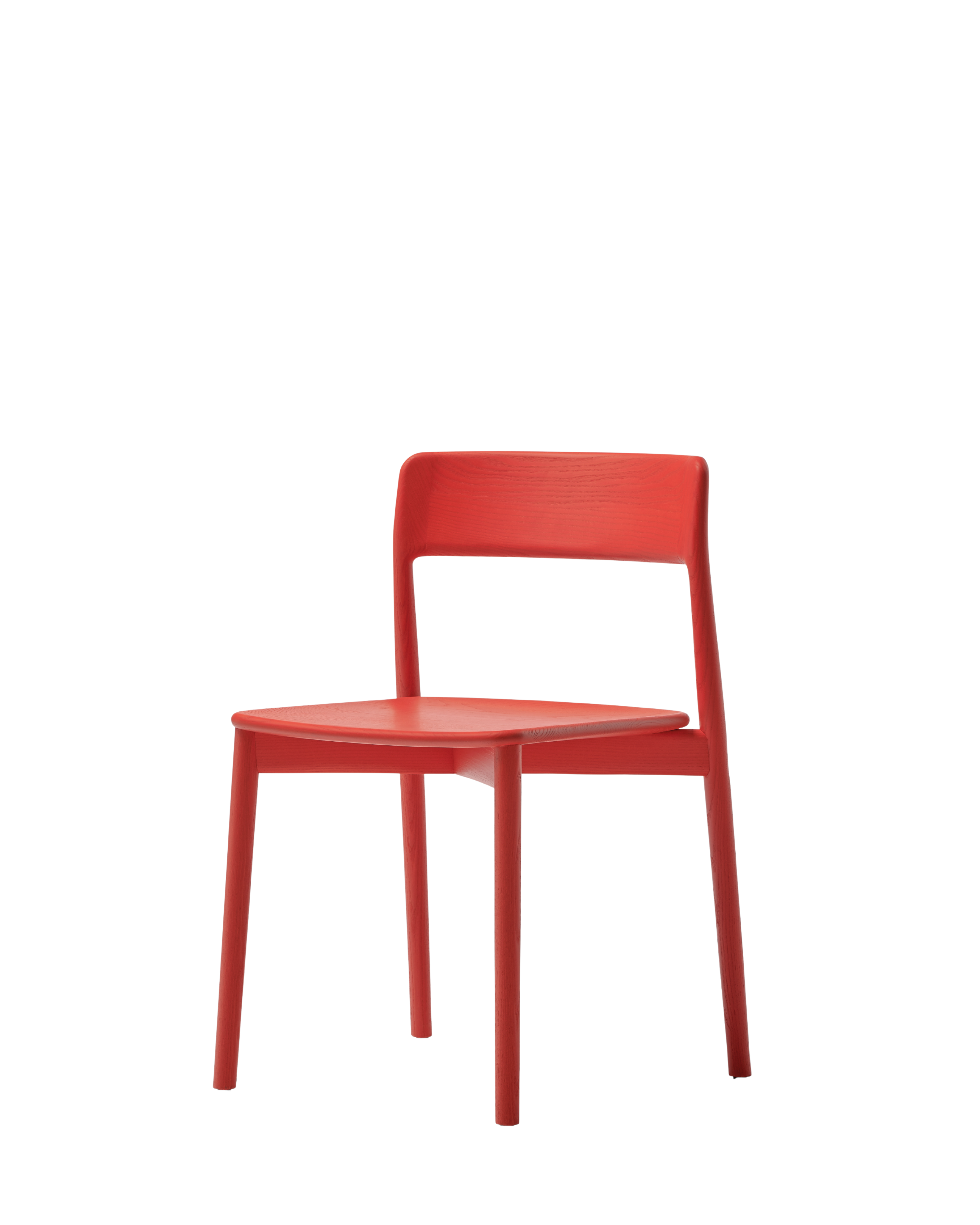 Mattiazzi SETA Chair เก้าอี้โครงไม้ ash แบบ stackable สำหรับร้านอาหาร คาเฟ่ และพื้นที่ภายในร่วมสมัย