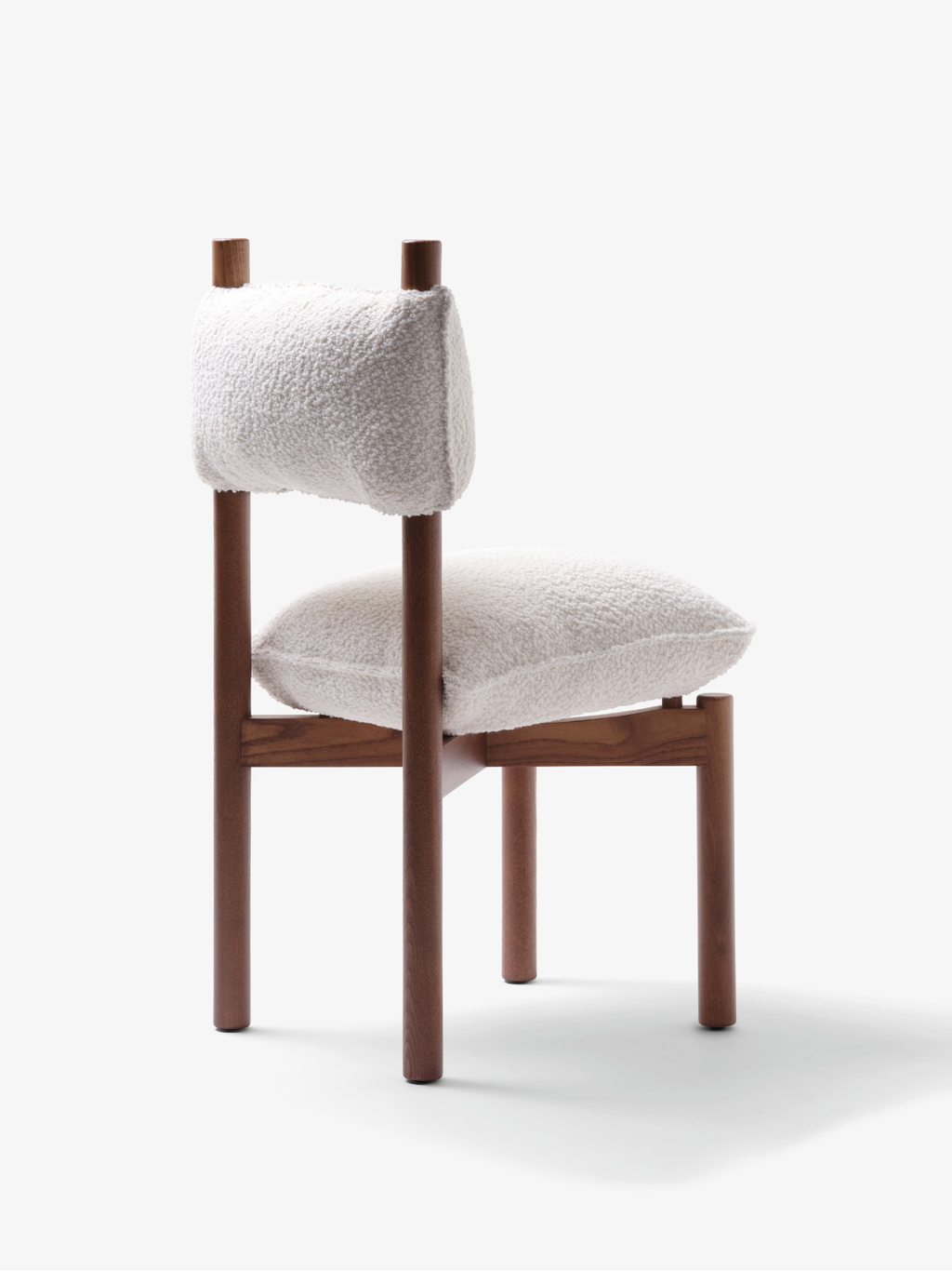 Mattiazzi PAF PAF Chair เก้าอี้โครงไม้ ash พร้อม removable upholstery สำหรับโต๊ะอาหารและพื้นที่ภายในร่วมสมัย