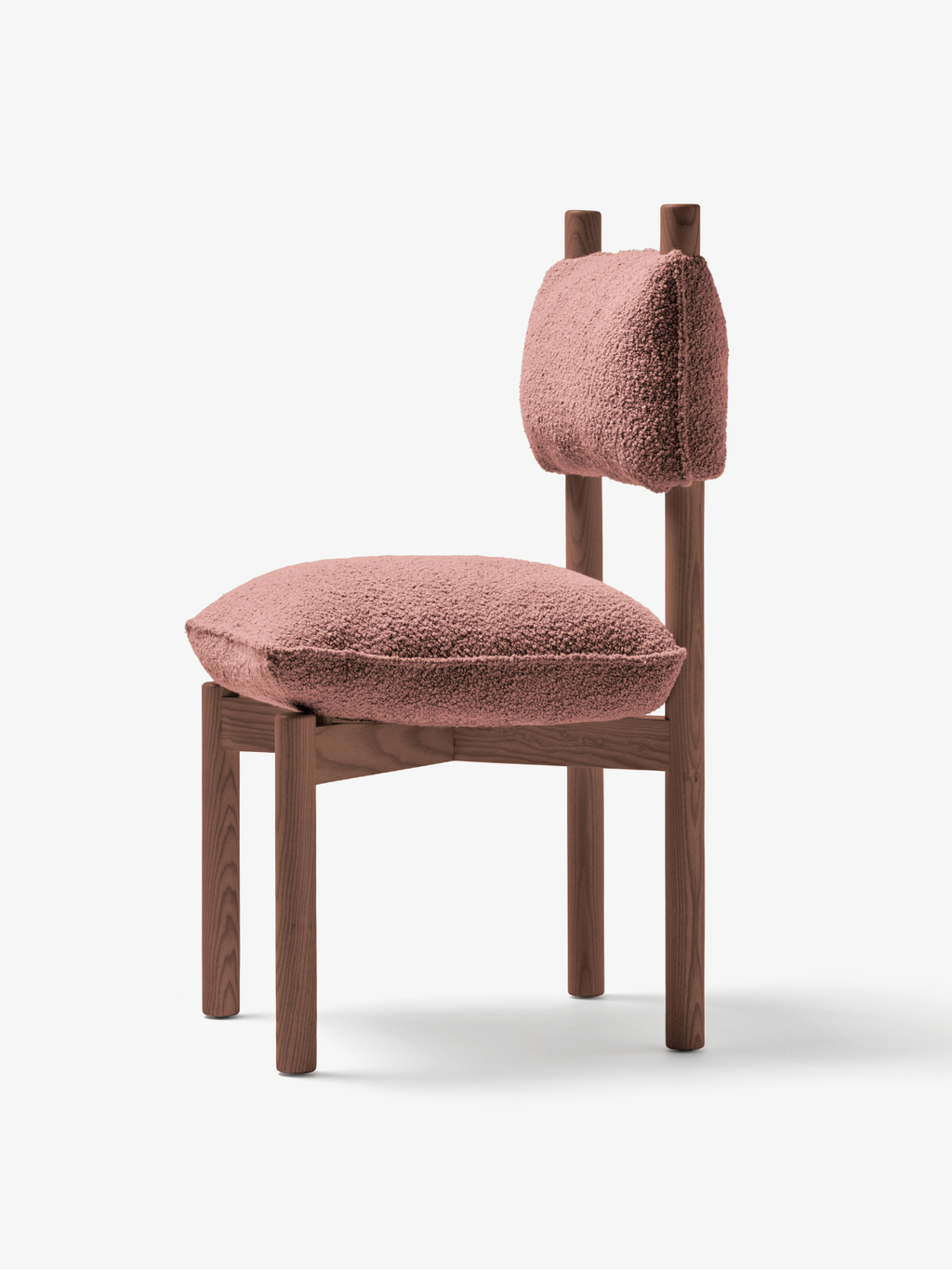 Mattiazzi PAF PAF Chair เก้าอี้โครงไม้ ash พร้อม removable upholstery สำหรับโต๊ะอาหารและพื้นที่ภายในร่วมสมัย