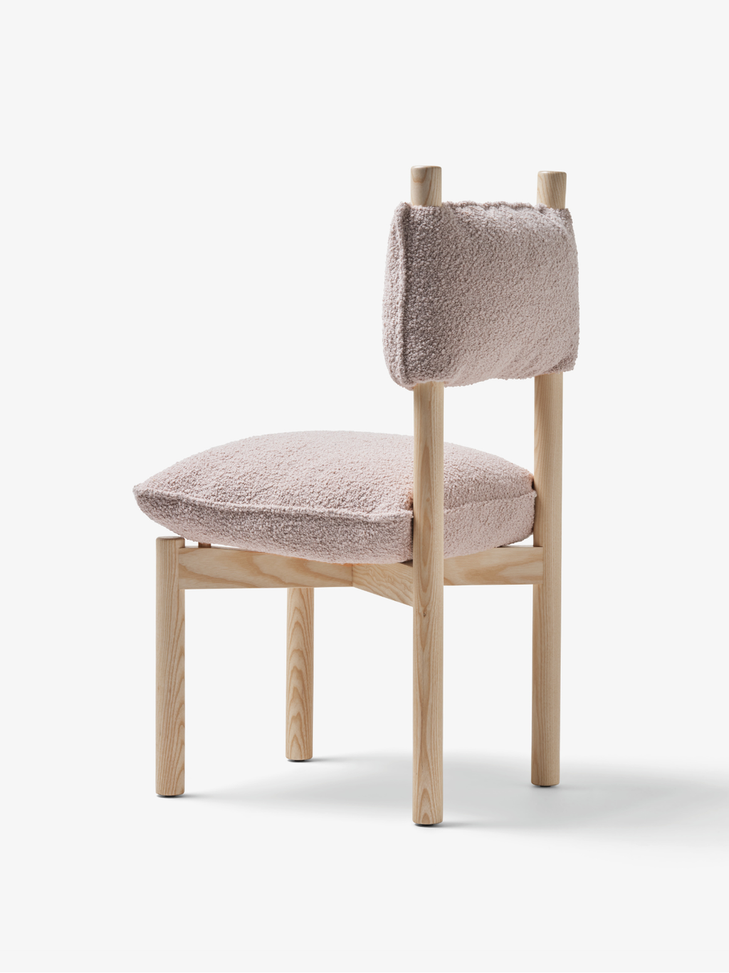 Mattiazzi PAF PAF Chair เก้าอี้โครงไม้ ash พร้อม removable upholstery สำหรับโต๊ะอาหารและพื้นที่ภายในร่วมสมัย