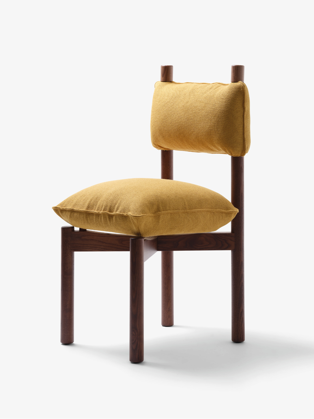 Mattiazzi PAF PAF Chair เก้าอี้โครงไม้ ash พร้อม removable upholstery สำหรับโต๊ะอาหารและพื้นที่ภายในร่วมสมัย