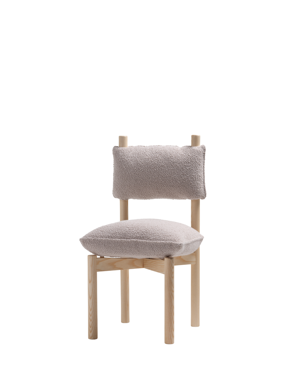 Mattiazzi PAF PAF Chair เก้าอี้โครงไม้ ash พร้อม removable upholstery สำหรับโต๊ะอาหารและพื้นที่ภายในร่วมสมัย