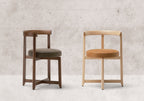 Mattiazzi APSIS Armchair เก้าอี้พักแขนโครงไม้ beech / walnut พร้อมเบาะบุและพนักพิงโค้ง สำหรับโต๊ะอาหาร คาเฟ่ ร้านอาหาร และพื้นที่ภายในร่วมสมัย