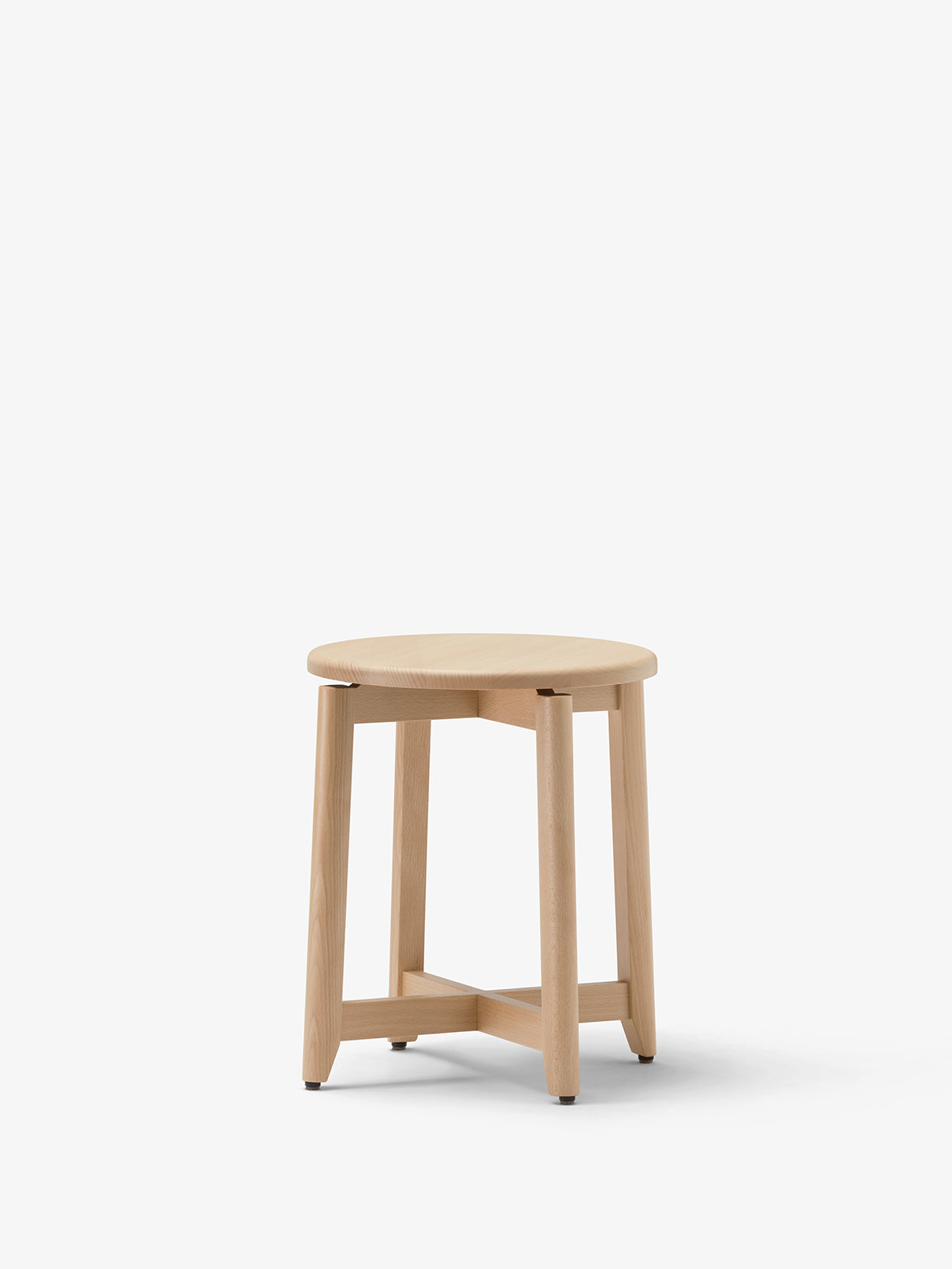 Mattiazzi APSIS Low Stool สตูลโครงไม้ solid beech สำหรับโต๊ะอาหาร คาเฟ่ และพื้นที่ภายในร่วมสมัย