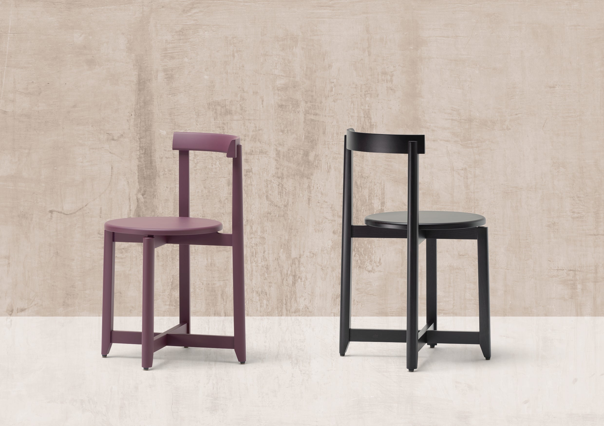 Mattiazzi APSIS Chair เก้าอี้ไม้ solid beech พร้อมพนักพิงโค้งสำหรับโต๊ะอาหารและคาเฟ่ร่วมสมัย