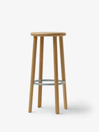 Mattiazzi MC5 SOLO Counter / Bar Stool สตูลไม้ ash หรือ oak สำหรับ counter และ bar seating ออกแบบโดย Nitzan Cohen