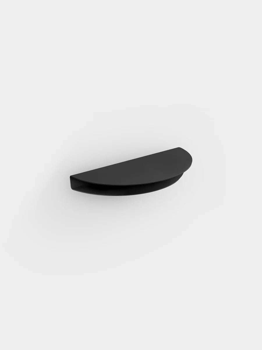 MOEBE Half Moon Shelf ชั้นวางติดผนังเหล็กทรงครึ่งวงกลม ออกแบบโดย MOEBE