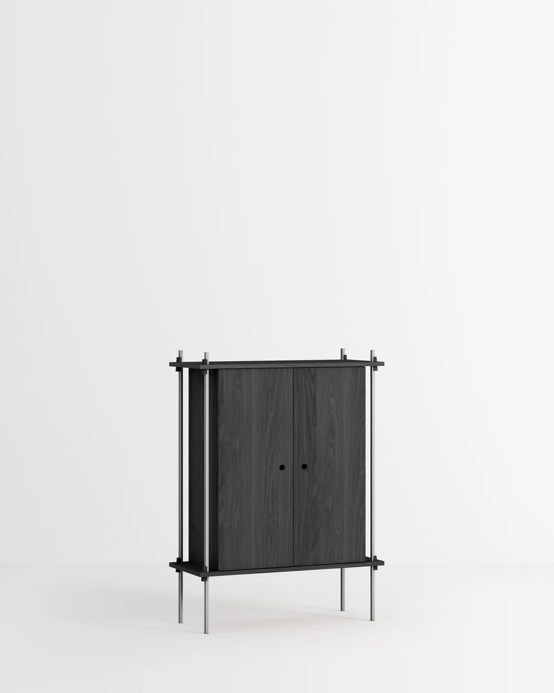 ชั้นวางของ ชั้นเก็บของ ชั้นวางตกแต่งบ้าน ชั้นจัดแสดงของสะสม ชั้นจัดระเบียบ และชั้นโชว์ของจาก MOEBE ดีไซน์เรียบง่ายแบบสแกนดิเนเวีย ปรับเปลี่ยนได้ตามพื้นที่และการใช้งาน ผลิตจากไม้โอ๊กแท้และเหล็กเคลือบสีพาวเดอร์ สะท้อนแนวคิดของ Old Pine Trees เรื่องความงามที่ใช้งานได้จริงและอยู่กับเราได้นาน