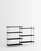 ชั้นวางของ ชั้นเก็บของ ชั้นวางตกแต่งบ้าน ชั้นจัดแสดงของสะสม ชั้นจัดระเบียบ และชั้นโชว์ของจาก MOEBE ดีไซน์เรียบง่ายแบบสแกนดิเนเวีย ปรับเปลี่ยนได้ตามพื้นที่และการใช้งาน ผลิตจากไม้โอ๊กแท้และเหล็กเคลือบสีพาวเดอร์ สะท้อนแนวคิดของ Old Pine Trees เรื่องความงามที่ใช้งานได้จริงและอยู่กับเราได้นาน