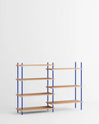 ชั้นวางของ ชั้นเก็บของ ชั้นวางตกแต่งบ้าน ชั้นจัดแสดงของสะสม ชั้นจัดระเบียบ และชั้นโชว์ของจาก MOEBE ดีไซน์เรียบง่ายแบบสแกนดิเนเวีย ปรับเปลี่ยนได้ตามพื้นที่และการใช้งาน ผลิตจากไม้โอ๊กแท้และเหล็กเคลือบสีพาวเดอร์ สะท้อนแนวคิดของ Old Pine Trees เรื่องความงามที่ใช้งานได้จริงและอยู่กับเราได้นาน