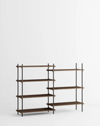 ชั้นวางของ ชั้นเก็บของ ชั้นวางตกแต่งบ้าน ชั้นจัดแสดงของสะสม ชั้นจัดระเบียบ และชั้นโชว์ของจาก MOEBE ดีไซน์เรียบง่ายแบบสแกนดิเนเวีย ปรับเปลี่ยนได้ตามพื้นที่และการใช้งาน ผลิตจากไม้โอ๊กแท้และเหล็กเคลือบสีพาวเดอร์ สะท้อนแนวคิดของ Old Pine Trees เรื่องความงามที่ใช้งานได้จริงและอยู่กับเราได้นาน