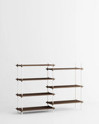 ชั้นวางของ ชั้นเก็บของ ชั้นวางตกแต่งบ้าน ชั้นจัดแสดงของสะสม ชั้นจัดระเบียบ และชั้นโชว์ของจาก MOEBE ดีไซน์เรียบง่ายแบบสแกนดิเนเวีย ปรับเปลี่ยนได้ตามพื้นที่และการใช้งาน ผลิตจากไม้โอ๊กแท้และเหล็กเคลือบสีพาวเดอร์ สะท้อนแนวคิดของ Old Pine Trees เรื่องความงามที่ใช้งานได้จริงและอยู่กับเราได้นาน