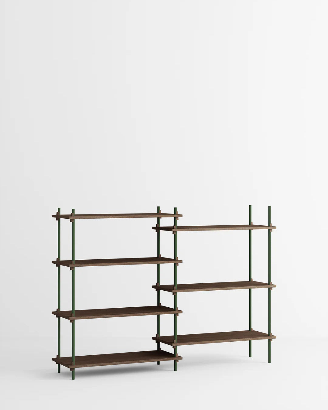 ชั้นวางของ ชั้นเก็บของ ชั้นวางตกแต่งบ้าน ชั้นจัดแสดงของสะสม ชั้นจัดระเบียบ และชั้นโชว์ของจาก MOEBE ดีไซน์เรียบง่ายแบบสแกนดิเนเวีย ปรับเปลี่ยนได้ตามพื้นที่และการใช้งาน ผลิตจากไม้โอ๊กแท้และเหล็กเคลือบสีพาวเดอร์ สะท้อนแนวคิดของ Old Pine Trees เรื่องความงามที่ใช้งานได้จริงและอยู่กับเราได้นาน