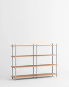 ชั้นวางของ ชั้นเก็บของ ชั้นวางตกแต่งบ้าน ชั้นจัดแสดงของสะสม ชั้นจัดระเบียบ และชั้นโชว์ของจาก MOEBE ดีไซน์เรียบง่ายแบบสแกนดิเนเวีย ปรับเปลี่ยนได้ตามพื้นที่และการใช้งาน ผลิตจากไม้โอ๊กแท้และเหล็กเคลือบสีพาวเดอร์ สะท้อนแนวคิดของ Old Pine Trees เรื่องความงามที่ใช้งานได้จริงและอยู่กับเราได้นาน