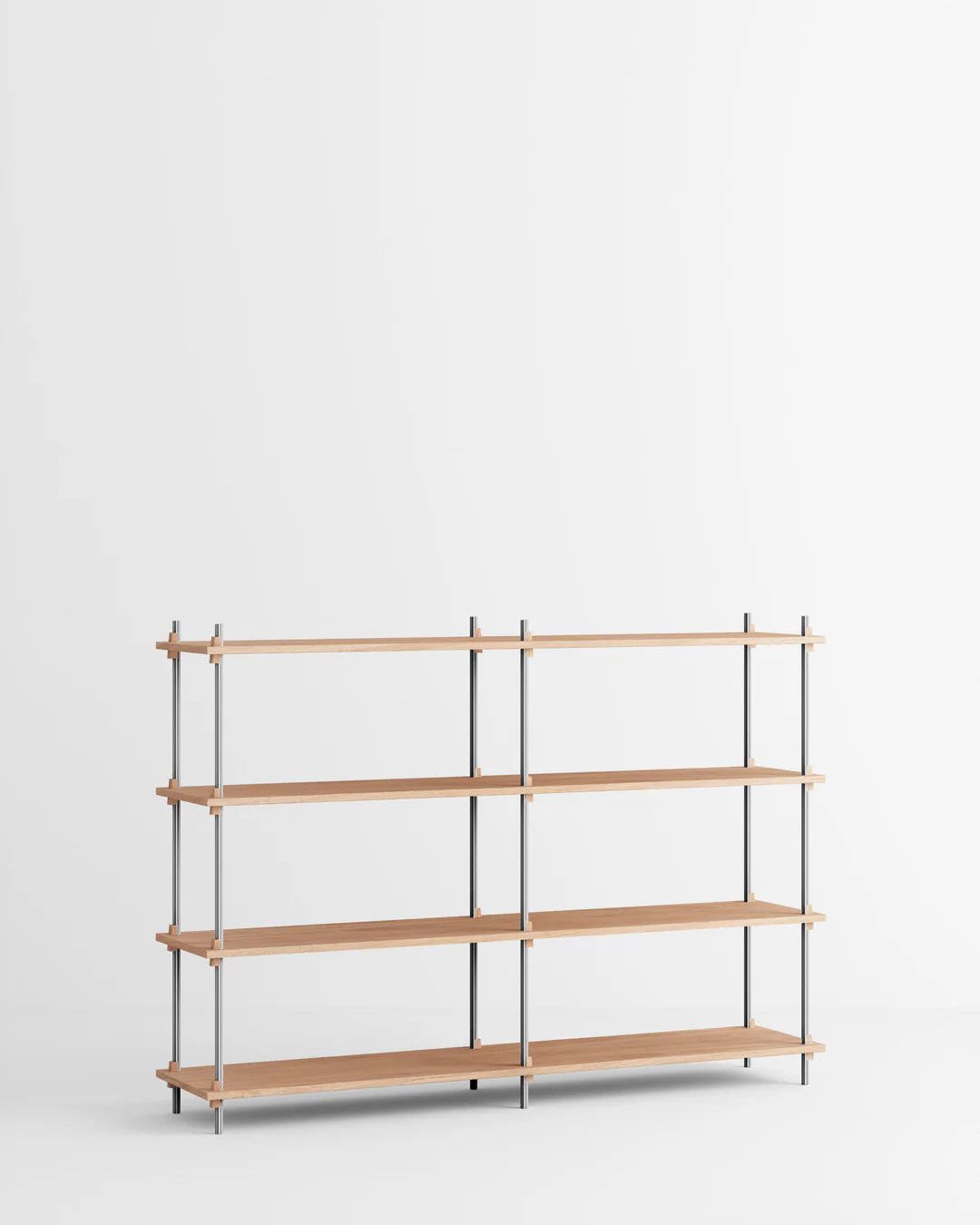 ชั้นวางของ ชั้นเก็บของ ชั้นวางตกแต่งบ้าน ชั้นจัดแสดงของสะสม ชั้นจัดระเบียบ และชั้นโชว์ของจาก MOEBE ดีไซน์เรียบง่ายแบบสแกนดิเนเวีย ปรับเปลี่ยนได้ตามพื้นที่และการใช้งาน ผลิตจากไม้โอ๊กแท้และเหล็กเคลือบสีพาวเดอร์ สะท้อนแนวคิดของ Old Pine Trees เรื่องความงามที่ใช้งานได้จริงและอยู่กับเราได้นาน