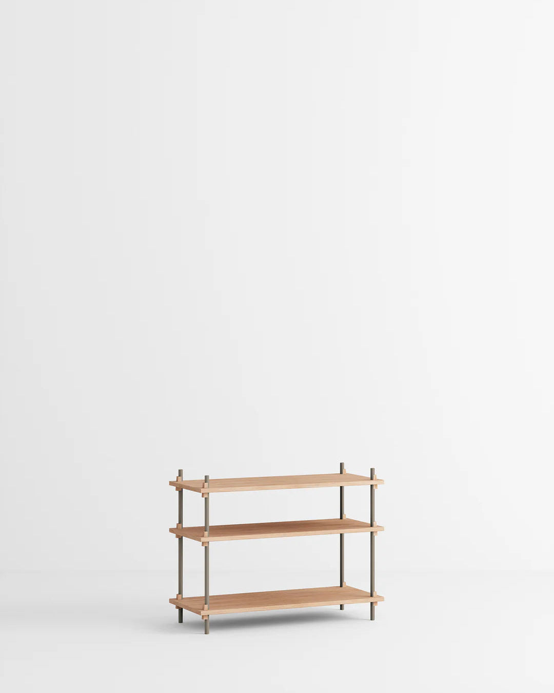 ชั้นวางของจาก MOEBE ดีไซน์เรียบง่ายแบบสแกนดิเนเวีย
ปรับเปลี่ยนได้ตามพื้นที่และการใช้งาน ผลิตจากไม้โอ๊กแท้และเหล็กเคลือบสีพาวเดอร์
สะท้อนแนวคิดของ Old Pine Trees เรื่องความงามที่ใช้งานได้จริงและอยู่กับเราได้นาน