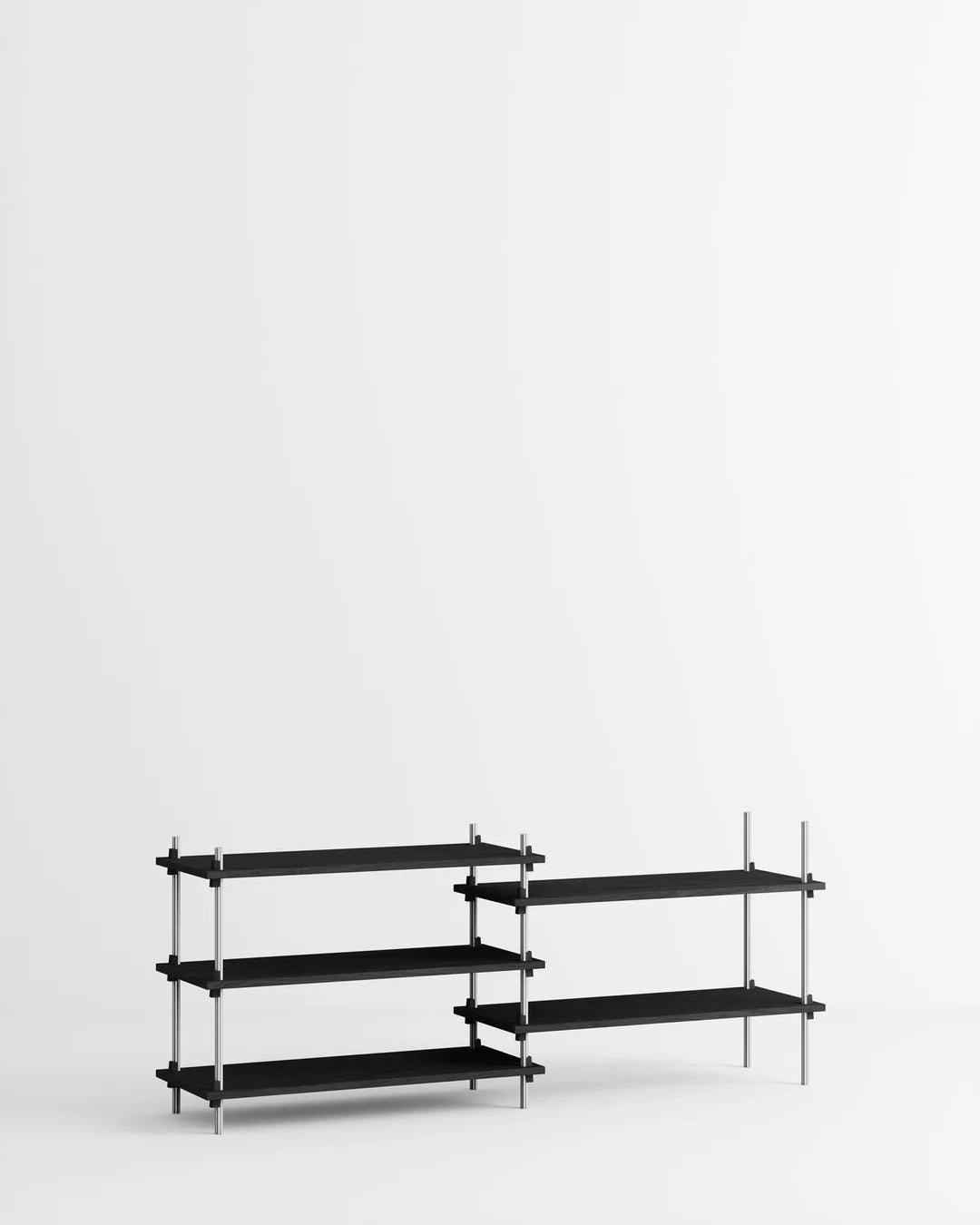 ชั้นวางของจาก MOEBE ดีไซน์เรียบง่ายแบบสแกนดิเนเวีย
ปรับเปลี่ยนได้ตามพื้นที่และการใช้งาน ผลิตจากไม้โอ๊กแท้และเหล็กเคลือบสีพาวเดอร์
สะท้อนแนวคิดของ Old Pine Trees เรื่องความงามที่ใช้งานได้จริงและอยู่กับเราได้นาน