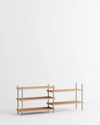 ชั้นวางของจาก MOEBE ดีไซน์เรียบง่ายแบบสแกนดิเนเวีย
ปรับเปลี่ยนได้ตามพื้นที่และการใช้งาน ผลิตจากไม้โอ๊กแท้และเหล็กเคลือบสีพาวเดอร์
สะท้อนแนวคิดของ Old Pine Trees เรื่องความงามที่ใช้งานได้จริงและอยู่กับเราได้นาน