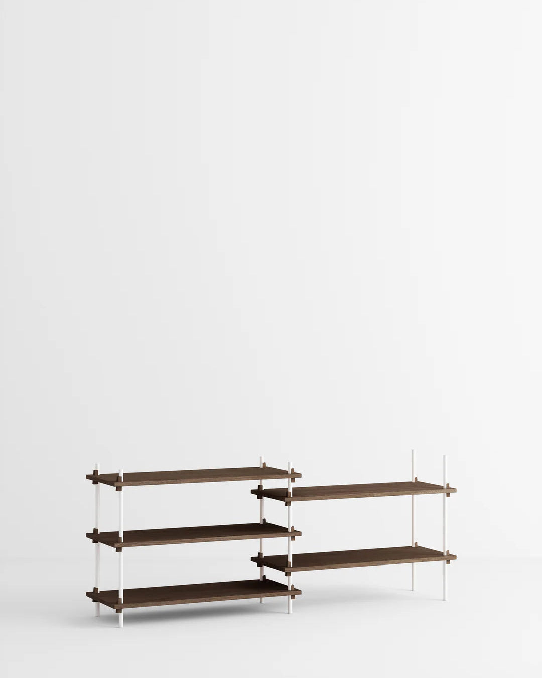 ชั้นวางของจาก MOEBE ดีไซน์เรียบง่ายแบบสแกนดิเนเวีย
ปรับเปลี่ยนได้ตามพื้นที่และการใช้งาน ผลิตจากไม้โอ๊กแท้และเหล็กเคลือบสีพาวเดอร์
สะท้อนแนวคิดของ Old Pine Trees เรื่องความงามที่ใช้งานได้จริงและอยู่กับเราได้นาน