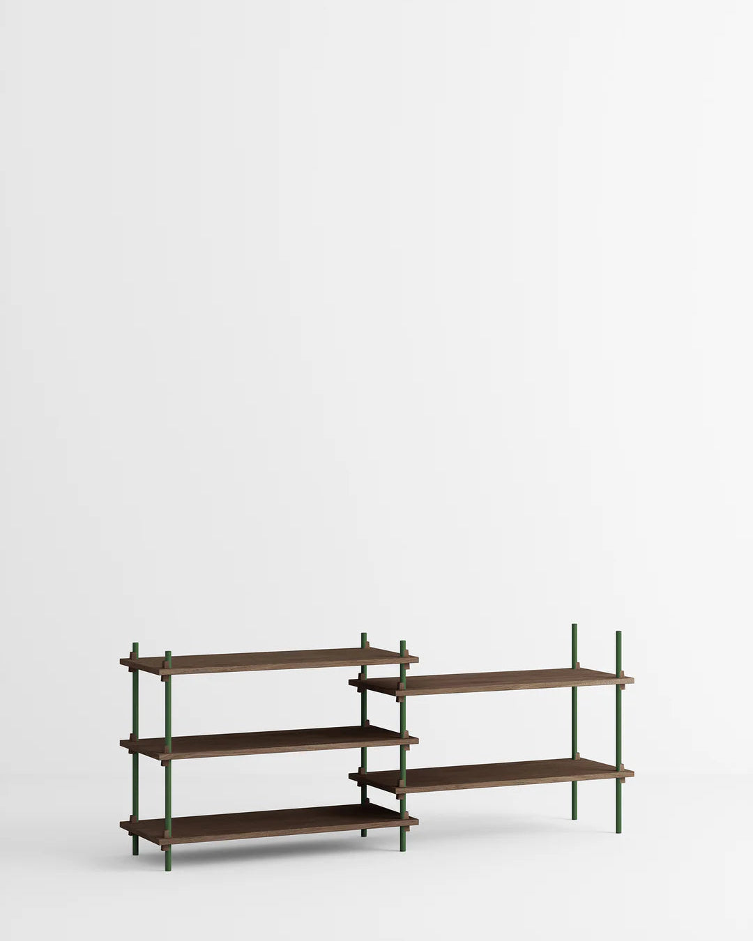 ชั้นวางของจาก MOEBE ดีไซน์เรียบง่ายแบบสแกนดิเนเวีย
ปรับเปลี่ยนได้ตามพื้นที่และการใช้งาน ผลิตจากไม้โอ๊กแท้และเหล็กเคลือบสีพาวเดอร์
สะท้อนแนวคิดของ Old Pine Trees เรื่องความงามที่ใช้งานได้จริงและอยู่กับเราได้นาน