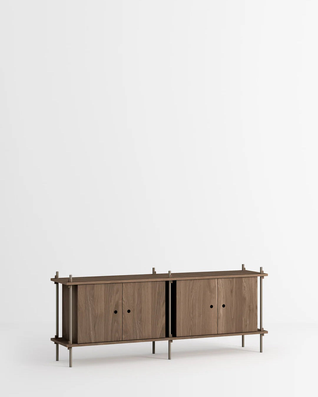 ชั้นวางของจาก MOEBE ดีไซน์เรียบง่ายแบบสแกนดิเนเวีย
ปรับเปลี่ยนได้ตามพื้นที่และการใช้งาน ผลิตจากไม้โอ๊กแท้และเหล็กเคลือบสีพาวเดอร์
สะท้อนแนวคิดของ Old Pine Trees เรื่องความงามที่ใช้งานได้จริงและอยู่กับเราได้นาน