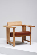 Mattiazzi MC10 CLERICI Lounge Chair เก้าอี้ lounge chair โครงไม้ solid wood ออกแบบโดย Konstantin Grcic