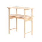 Made by Choice FEM Desk โต๊ะทำงานไม้ ash แบบ multifunctional สำหรับ sitting และ standing use ออกแบบโดย Fyra