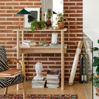 Made by Choice FEM Desk โต๊ะทำงานไม้ ash แบบ multifunctional สำหรับ sitting และ standing use ออกแบบโดย Fyra