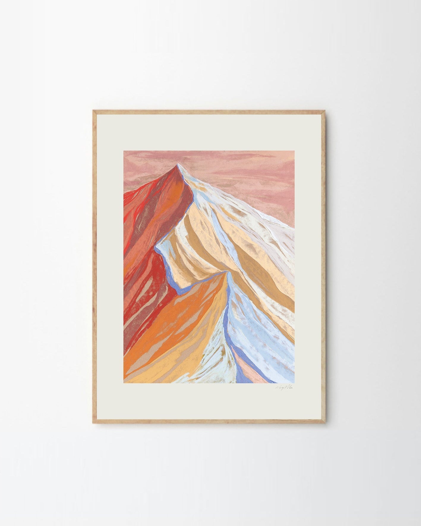 โปสเตอร์ Cuillin Ridge VII by Mandy Maria จาก The Poster Club สินค้าลิขสิทธิ์แท้นำเข้าโดย Old Pine Trees