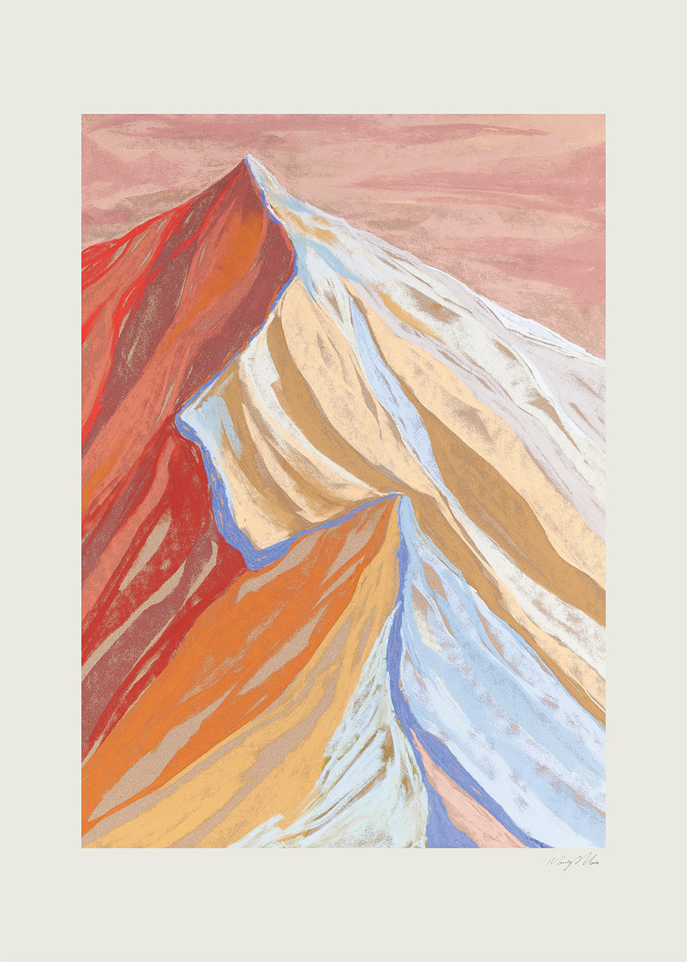 โปสเตอร์ Cuillin Ridge VII by Mandy Maria จาก The Poster Club สินค้าลิขสิทธิ์แท้นำเข้าโดย Old Pine Trees