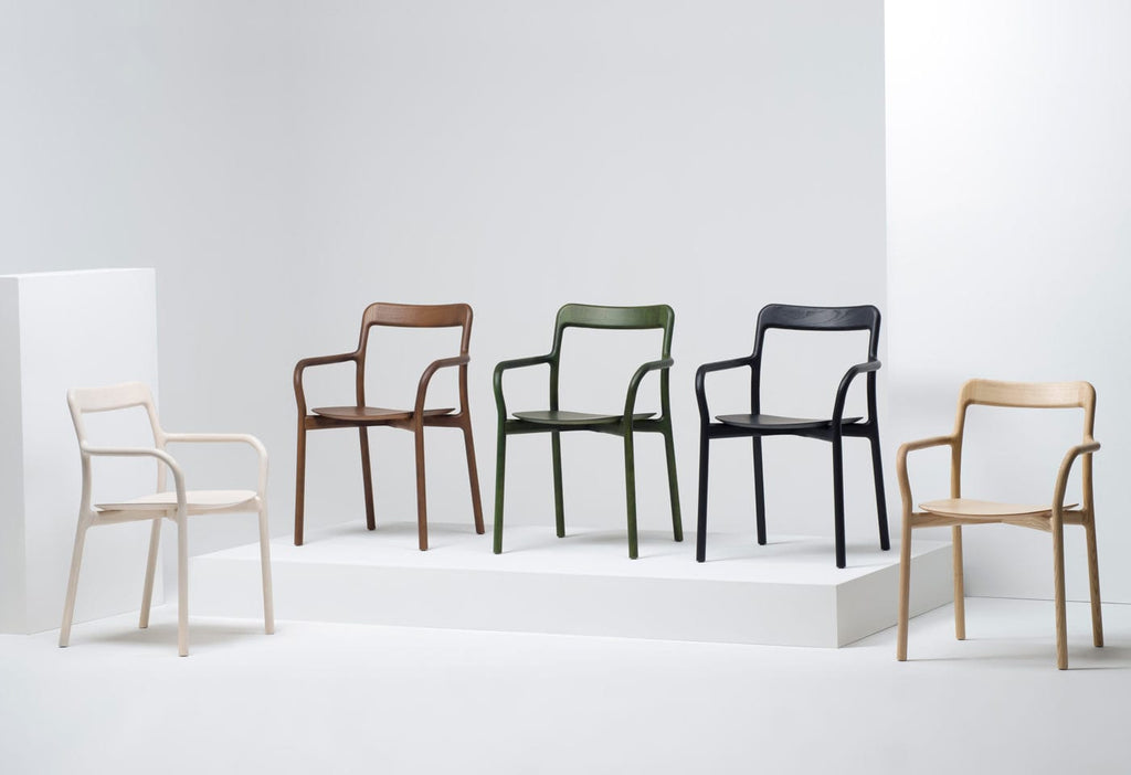 Mattiazzi MC2 BRANCA Chair เก้าอี้ไม้ ash ดีไซน์ organic ออกแบบโดย Sam Hecht & Kim Colin