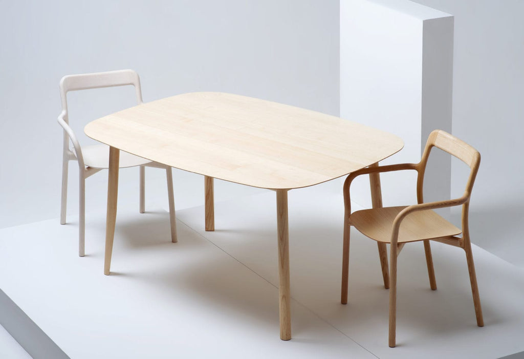 Mattiazzi MC2 BRANCA Chair เก้าอี้ไม้ ash ดีไซน์ organic ออกแบบโดย Sam Hecht & Kim Colin
