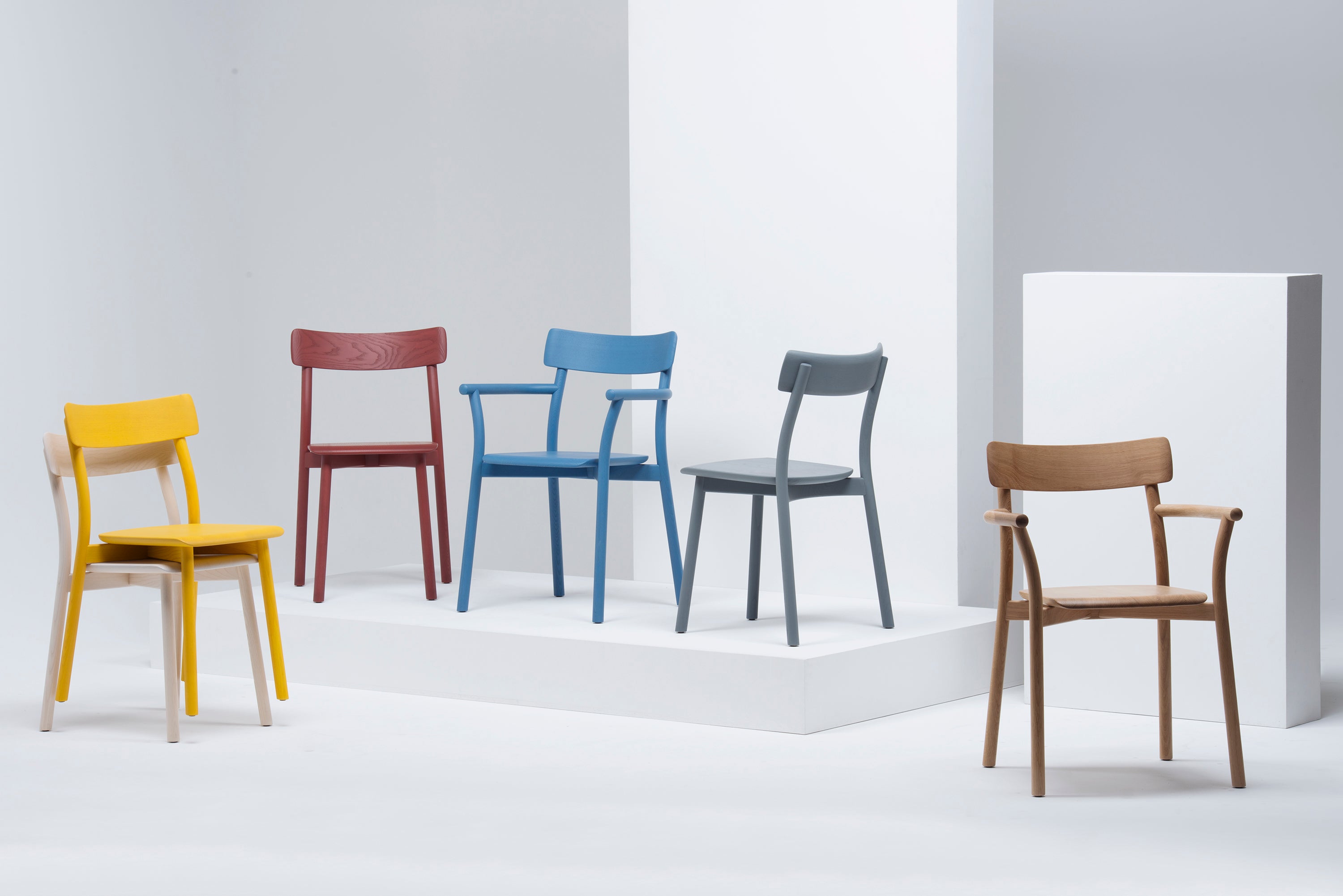 Mattiazzi MC8 CHIARO Chair เก้าอี้ไม้ ash หรือ oak ดีไซน์เรียบง่าย ออกแบบโดย Leon Ransmeier
