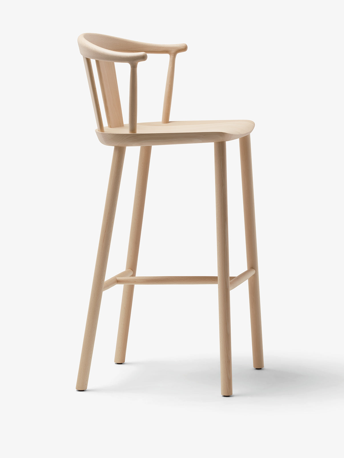 Mattiazzi STELO Counter & Bar Stool สตูลโครงไม้ ash และ beech สำหรับเคาน์เตอร์ บาร์ และคาเฟ่ร่วมสมัย