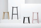 Mattiazzi MC3 OSSO Low Stool สตูลไม้ ash หรือ oak ดีไซน์ organic ออกแบบโดย Ronan & Erwan Bouroullec