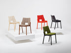 Mattiazzi MC12 TRONCO Chair เก้าอี้โครงไม้ ash แบบ stackable สำหรับพื้นที่ภายในร่วมสมัย