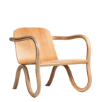 Made by Choice KOLHO Lounge Chair เก้าอี้ lounge plywood รูปทรง geometric และ curved form ออกแบบโดย Matthew Day Jackson