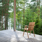 Nikari Arkipelago KVTT1 Dining Chair เก้าอี้ oak พร้อม wooden nail joints ออกแบบโดย Rudi Merz และ Kari Virtanen